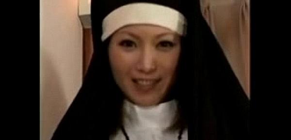  A nun, A Dick and her Ass Cumin together in Holy Matrimony